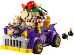 LEGO Super Mario Wózek z potworami Bowsera — zestaw dodatkowy Autko Bowser dla chłopców i dziewcząt Zestaw z jedną postacią Prezent dla gracza dla 8-latków 71431 Zestawy do budowania Besuche den LEGO-Store