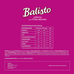 Balisto Chocolate Pack luzem, batoniki czekoladowe Yoberry, płatki zbożowe i jogurt, 8 x 18,5 g, czekolada, batoniki musli, opakowanie zbiorcze czekolady (148 g)