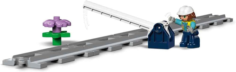 LEGO DUPLO Miejski most kolejowy i tory — zestaw rozszerzający, prezent dla dzieci od 2 lat, zestaw do budowania i rekonstrukcji, zestaw rozwojowy dla przedszkolaków, zabawka edukacyjna 10426 Zestawy do budowania Besuche den LEGO-Store