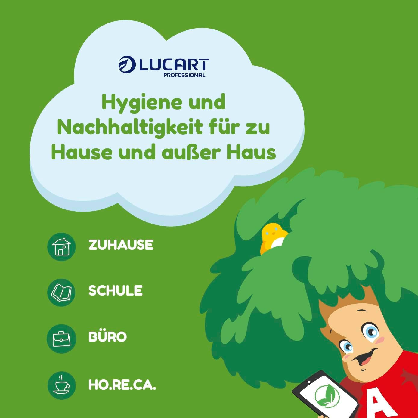 Role de hârtie igienică Jumbo Eco, 2 straturi, cremă de spălare a mâinilor cu formulă de curățare, hidratare și netezire - aromă florală - 5L, 6 bucăți (1-pachet)