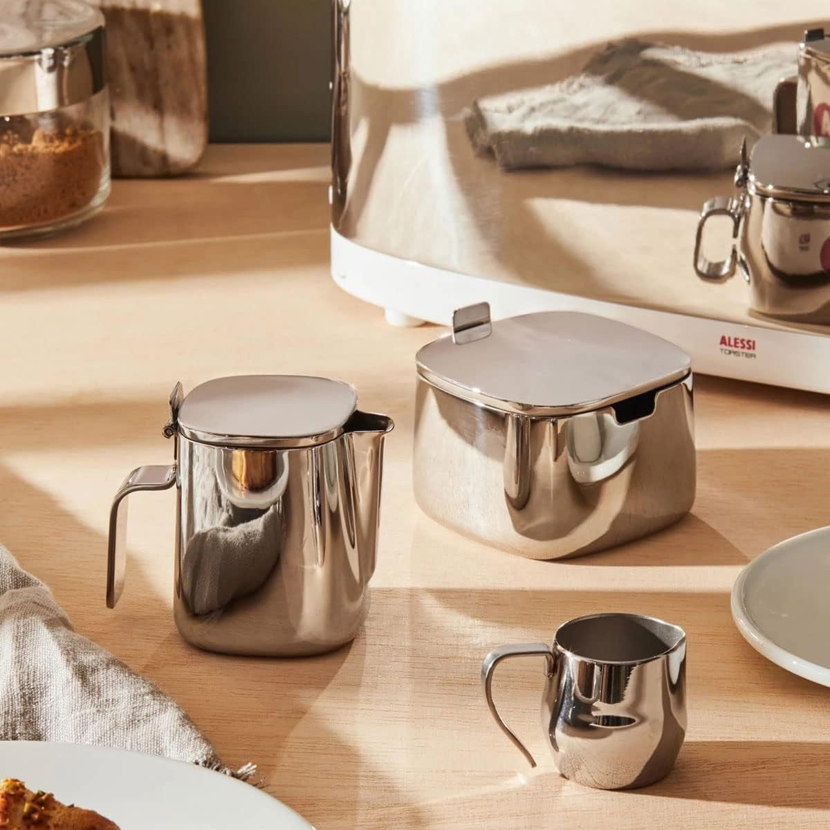 Frișcă Alessi din oțel inoxidabil