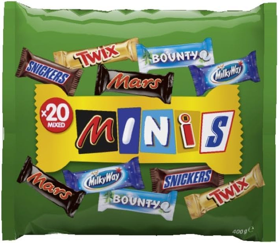 Packet Mix, Mars, Snickers, Bounty, Twix, Milky Way i inne Cukierki Czekoladowe Naty Shop