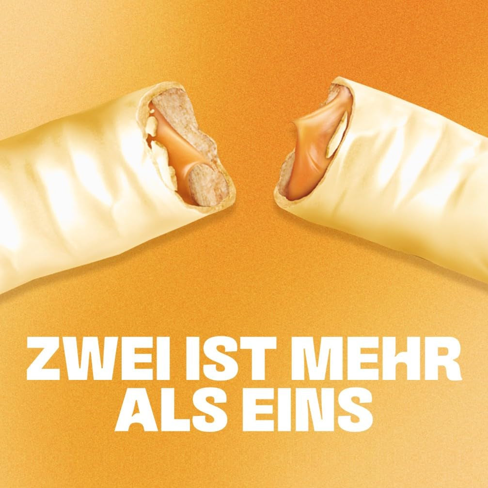 Twix tabliczki białej czekolady; karmel, ciastka, biała czekolada; wielokrotne opakowanie czekoladek; 5 batonów (5 x 46 g)