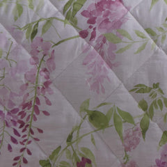 Dreams & Drapes Design - Wisteria - Pikowana narzuta na łóżko - 200 cm x 230 cm w kolorze różowym Łóżka i narzuty MARZENIA I ZASŁONY