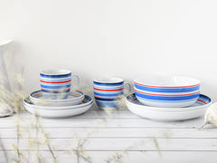 Creatable, 22901, Serie Allround - COAST LINE, 10-Teiliges Geschirrset, Kombiservice Aus Porzellan, Spülmaschinen- Und Mikrowellengeeignet, Made in Europe Seturi vesela masa Naty Shop