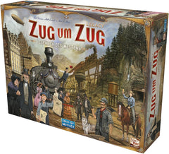 Days of Wonder, Ticket to Ride Legacy: Legends of the West, gra rodzinna, gra planszowa, 2-5 graczy, wiek 10+, 20-90 minut, język niemiecki