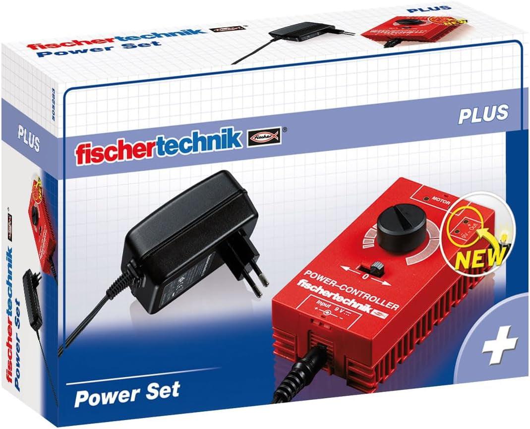 fischertechnik - 505283 PLUS Zestaw zasilający, Ergänzungsset, 225 x 65 x 150 mm