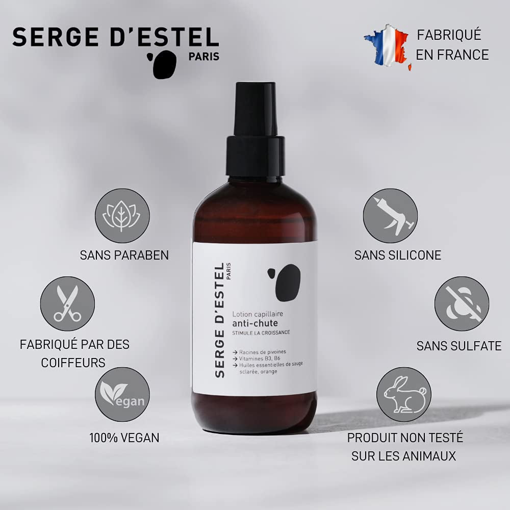 SERGE D'ESTEL PARIS Mleczko w sprayu przeciw wypadaniu włosów, 200 ml Pielęgnacja włosów SERGE D'ESTEL PARIS