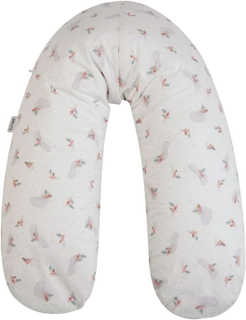 Poduszka ciążowa - Poduszka do karmienia - Poduszka wielofunkcyjna 2 w 1 - Zdejmowany pokrowiec 78 X 44 cm Akcesoria Żywność i karmienie piersią Sklep Bebe Naty