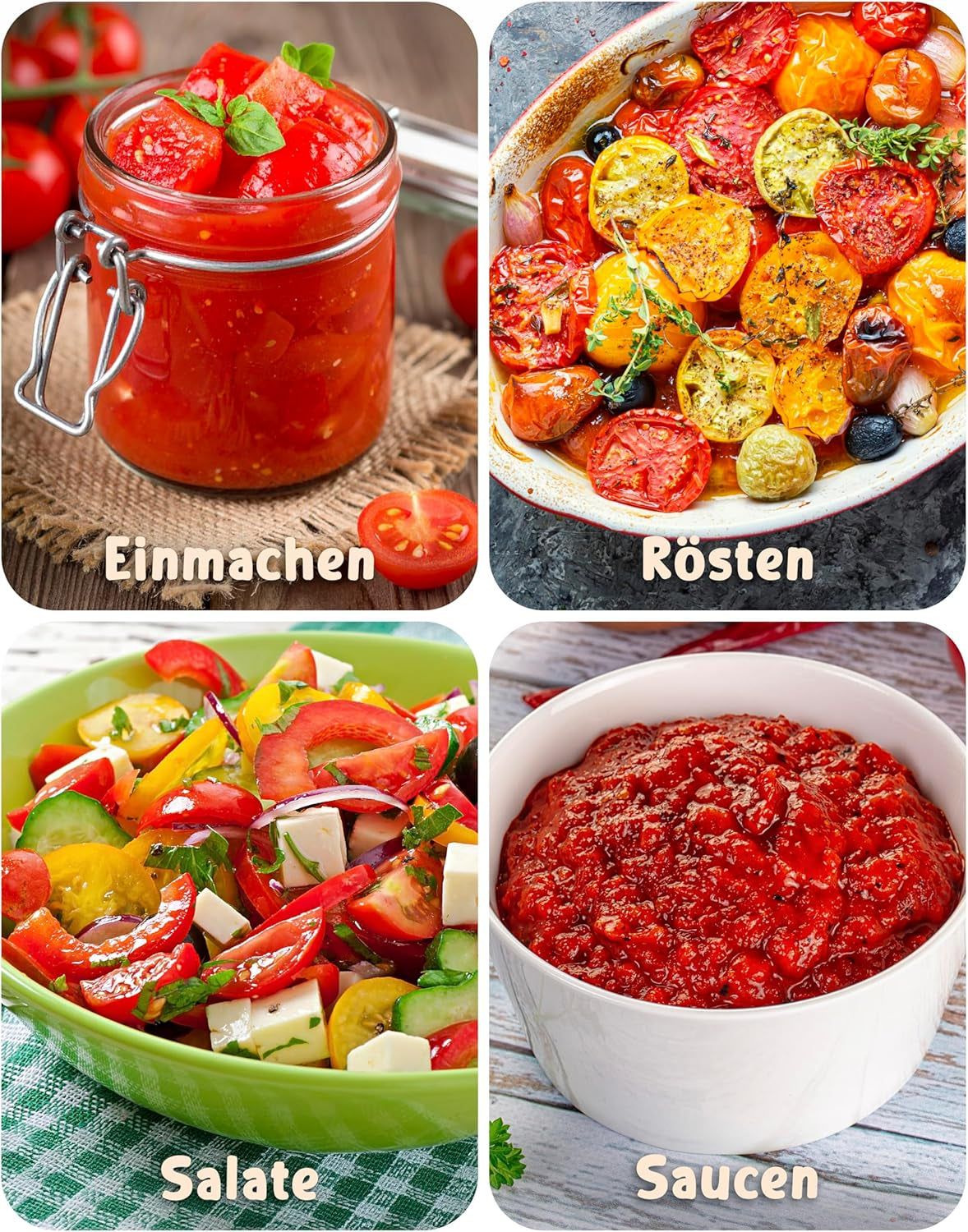 Organiczne nasiona pomidorów w zestawie 10 - 10 nasion pomidorów do łatwej uprawy w ogrodzie, na balkonie lub na podwyższeniu - Nasiona roślin - Sadzonki