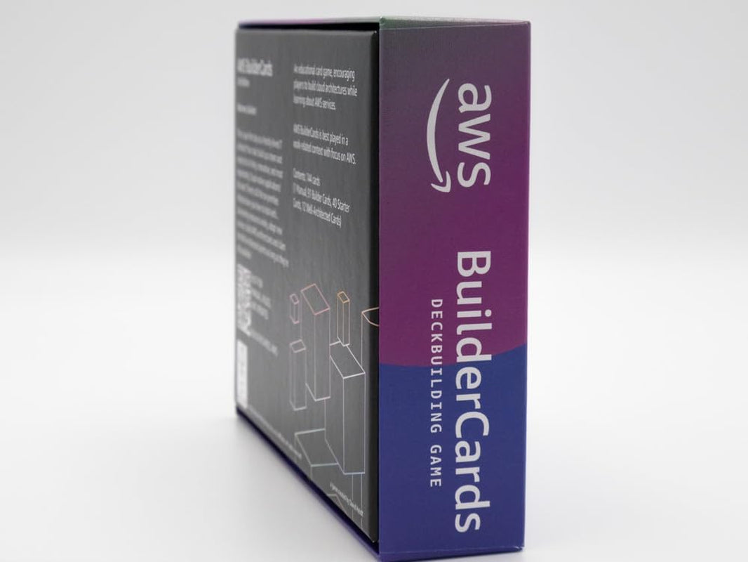 BuilderCards - Gra karciana o architekturze chmur - gra podstawowa (angielski), biała