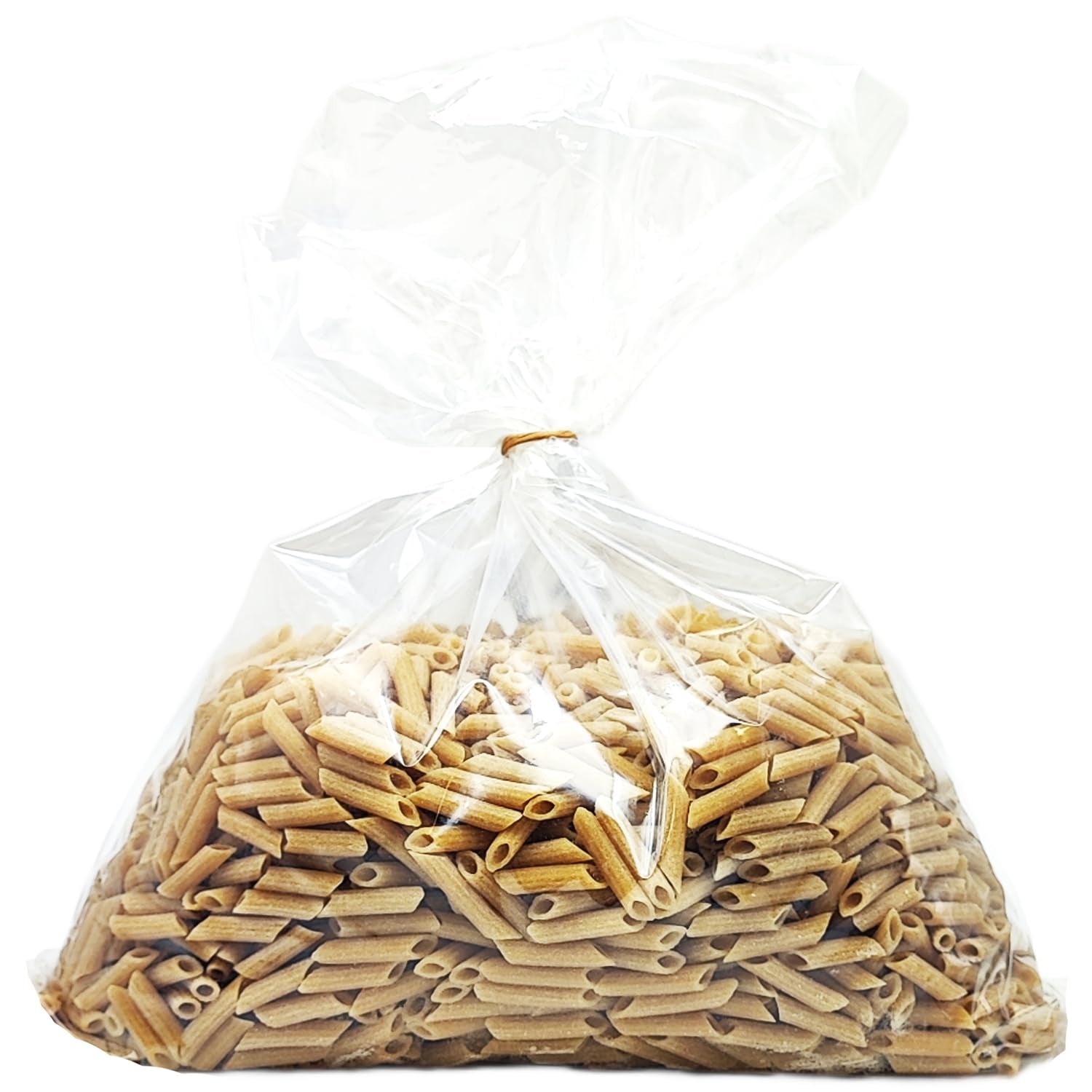 Pasta di Riso Integrale Biologica Italiana Gluten Free, Formato Penne - makaron bezglutenowy, 100% ekologiczna mąka z pełnego ryżu, bogata w błonnik, wegańskie, opakowanie 3 opakowań po 350 g