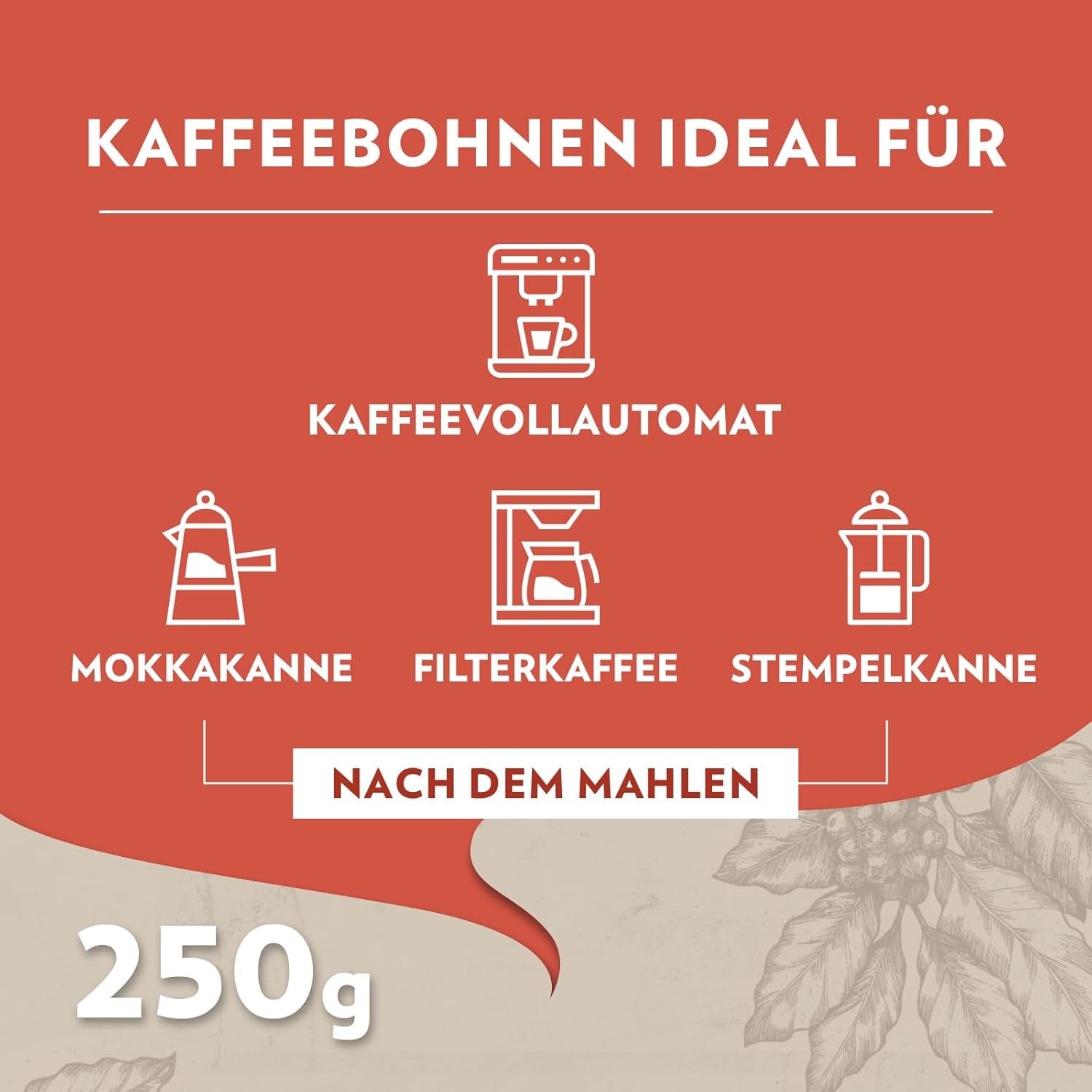 Lavazza, Tales of Roma, boabe de cafea, ideale pentru mașinile de cafea Espresso, cu note de aromă de alune și ciocolată neagră, Arabica și Robusta, 250 grame Cafea Naty Shop