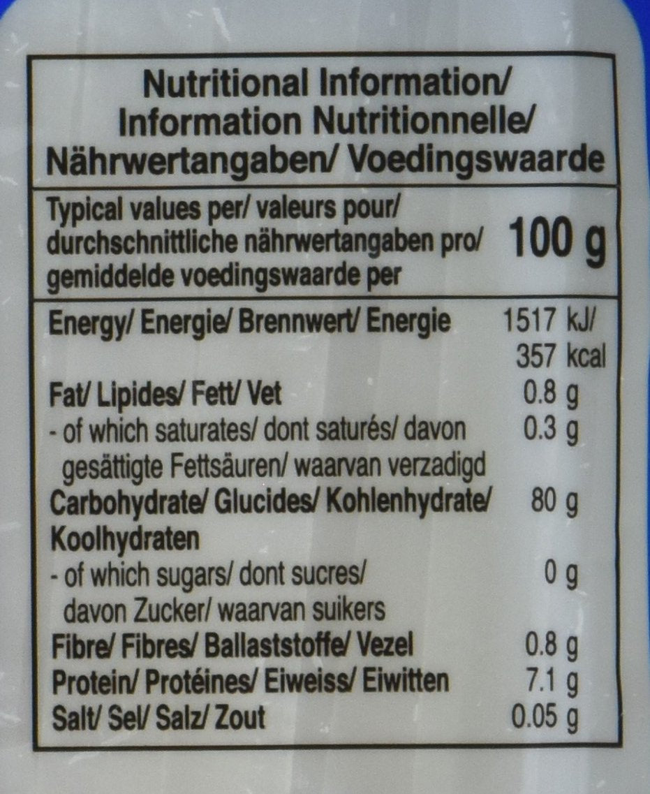 Makaron ryżowy z kogutem, 10 mm, klasa 1 (1 opakowanie x 375 g)