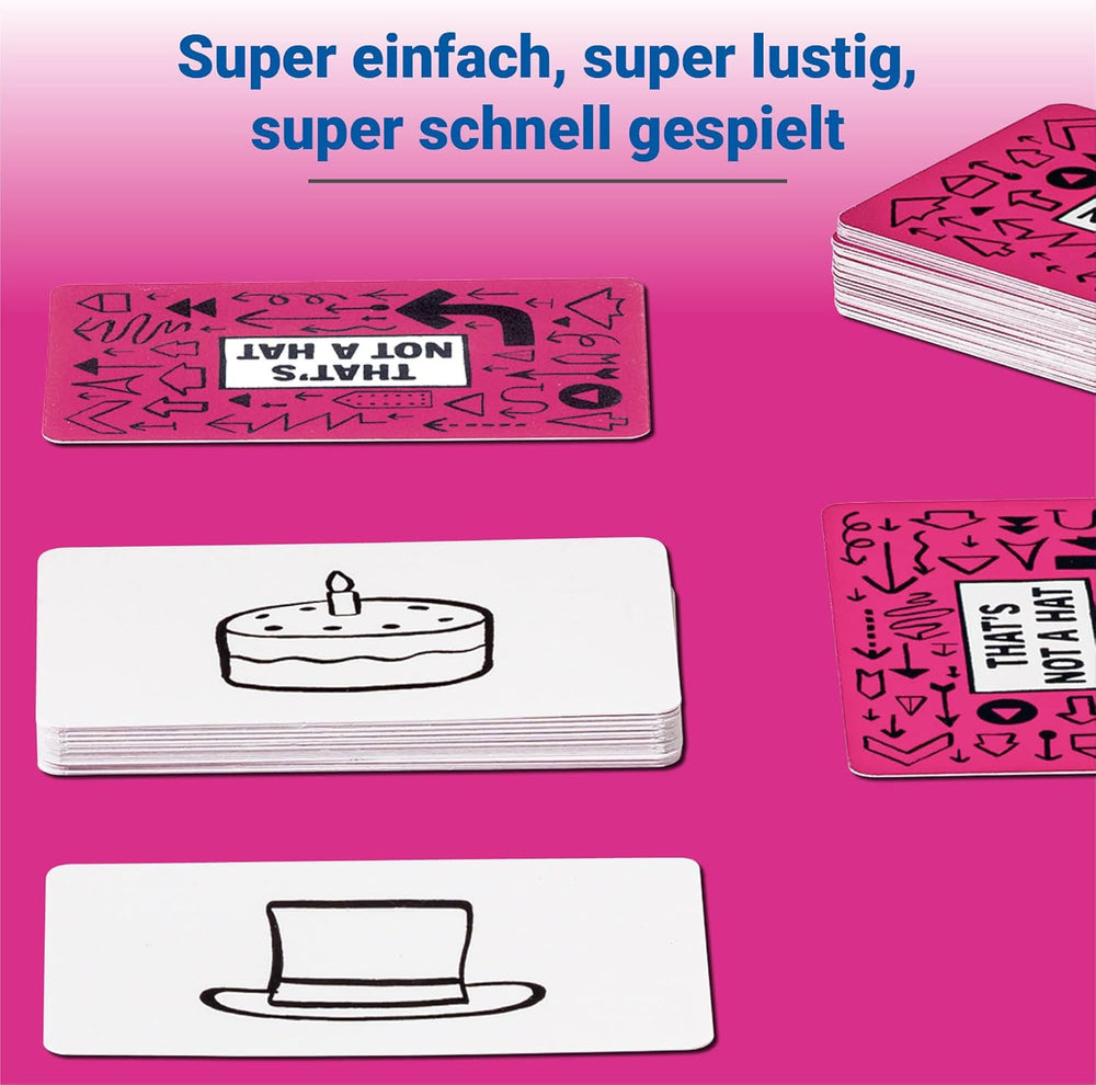 Ravensburger - 20954 To nie jest kapelusz - gra towarzyska, gra karciana dla 3-8 graczy, rozrywka dla osób w wieku od 8 lat - prezenty urodzinowe