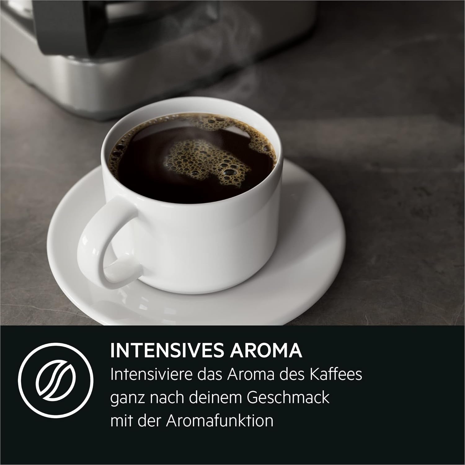 Espressor AEG Deli 5, 1,5 l, temporizator programabil, funcție de menținere la cald, oprire de siguranță, indicator nivel apă, dozaj optim, funcție anti-picurare, oțel inoxidabil, CM5-1-6ST