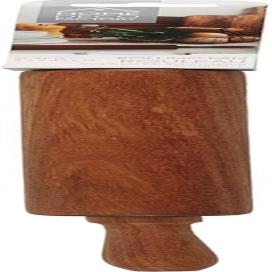 HOME DECO FACTORY, KA0418, Wałek do ciasta akacjowy, eleganckie i trwałe naczynie kuchenne, idealne do wałkowania ciasta, ciastek i pizzy, brązowe wykończenie, rozmiar standardowy