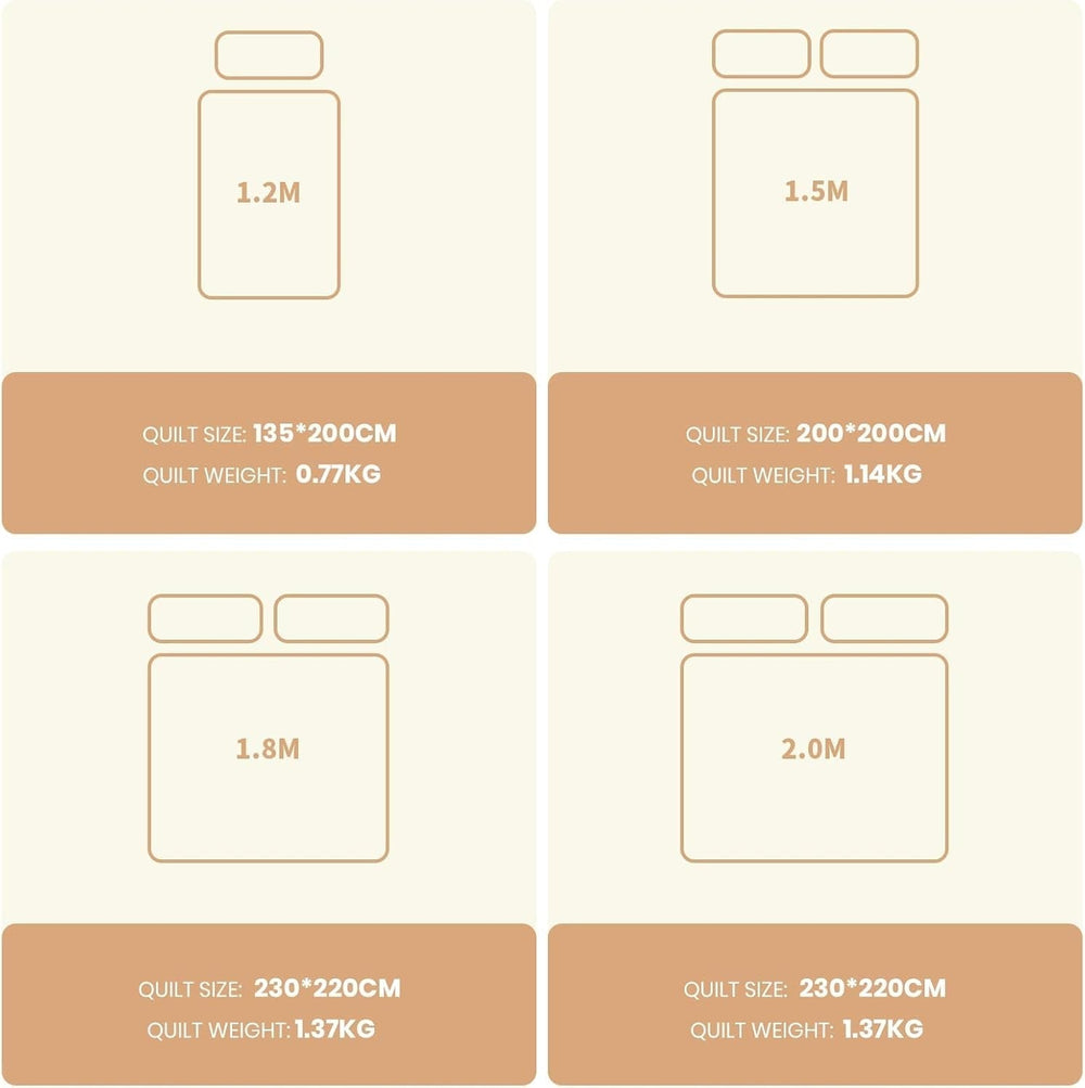 Good Nite Double Duvet, 4.5 Tog, Summer Duvet, Double Duvet, White, Quilt, Poliester, Soft And Lightweight And Machine Washable With Corner Bands (Double Bed 200 X 200 Cm) Plapumi si pilote Naty Shop