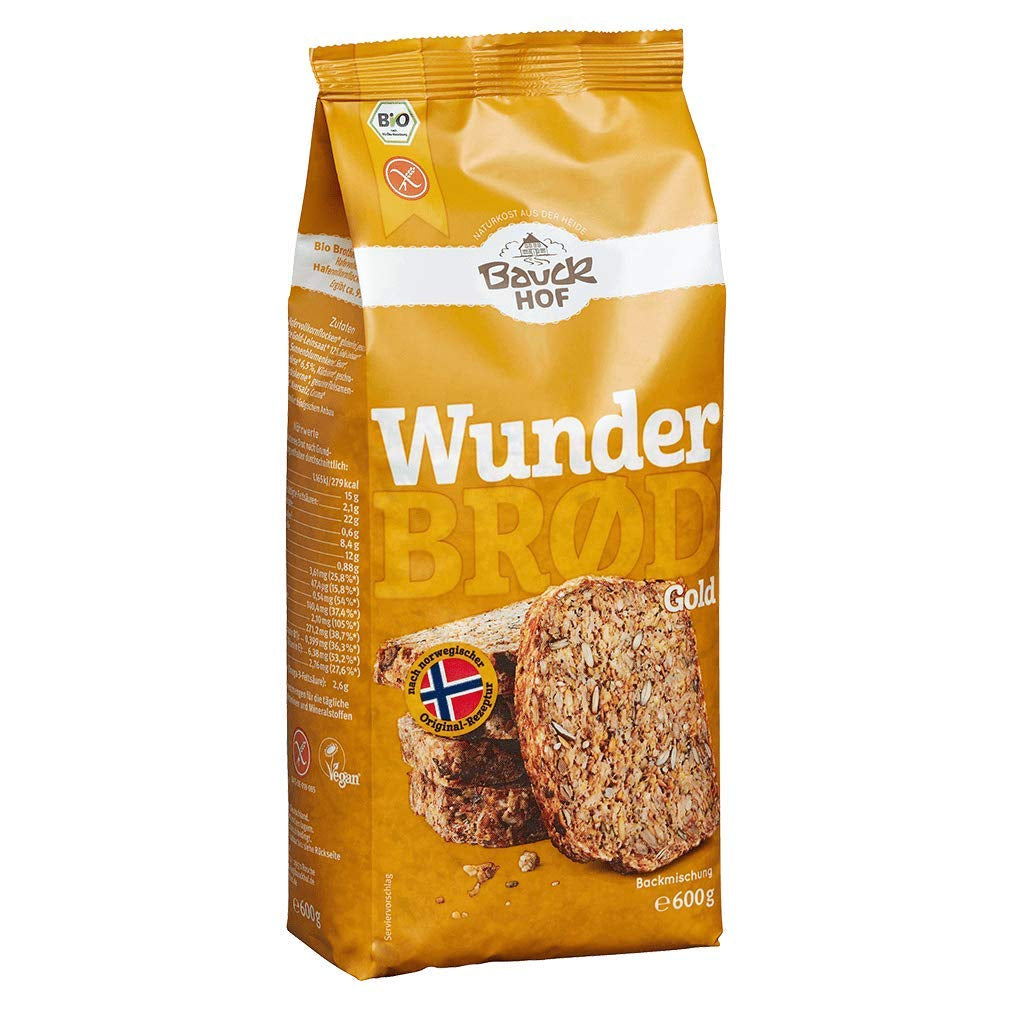 Wunderbrød Gold, 600 G Naty Shop 600 G (1. opakowanie)