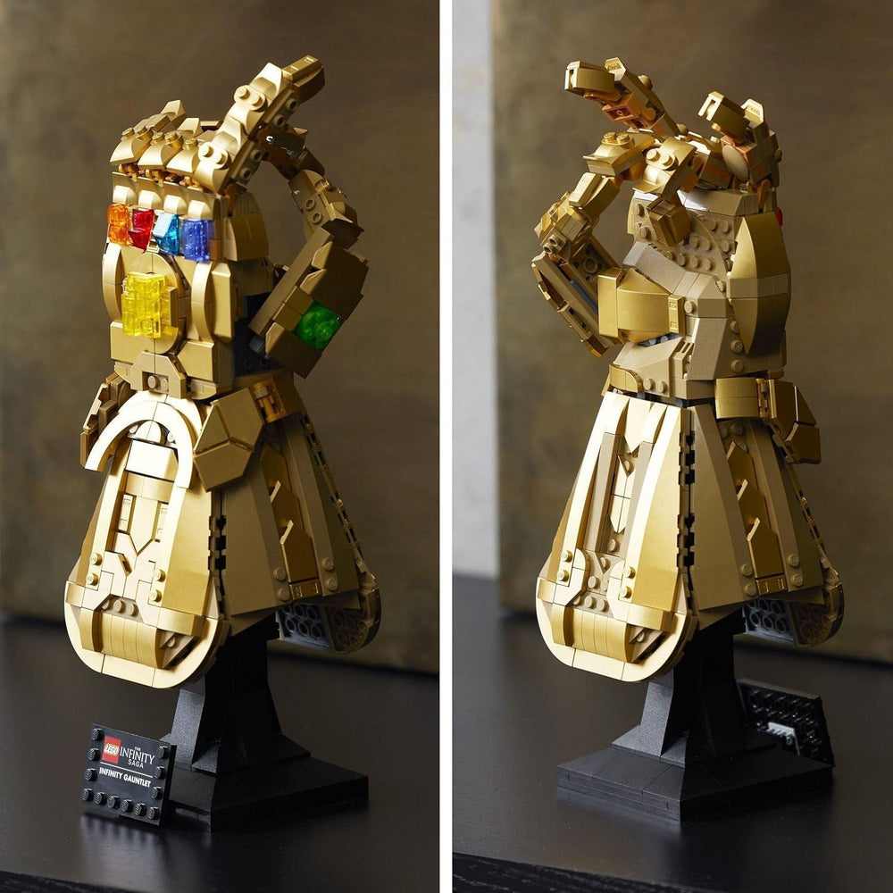 LEGO 76191 Marvel Super Heroes Rękawica Nieskończoności Rękawica Avengers Thanos Zestaw do budowania modeli dla dorosłych Fan Item Prezent dla mężczyzn Kobiety Her Him Zestawy do budowania Besuche w sklepie LEGO