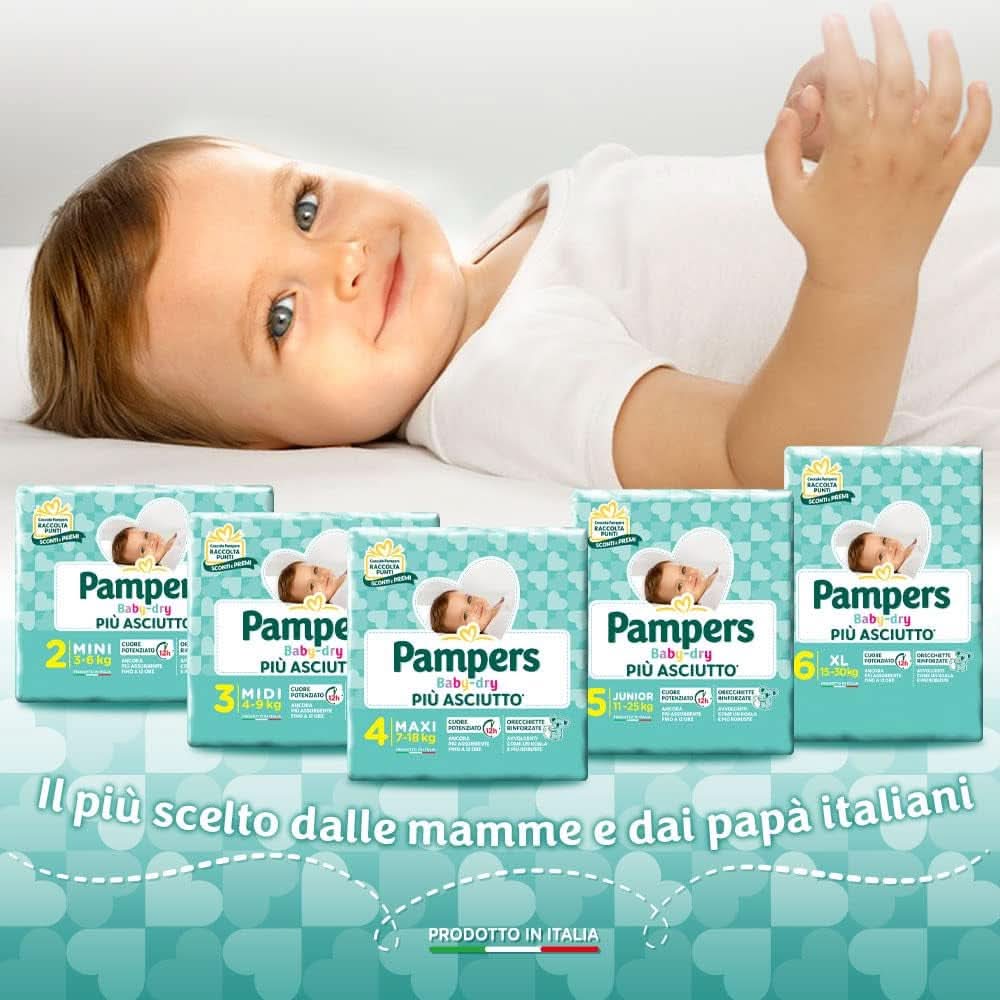 Pampers Baby Dry Junior, 176 pieluszek rozm. 5 (11-25 kg) Sklep dla mamy i dziecka Naty Shop