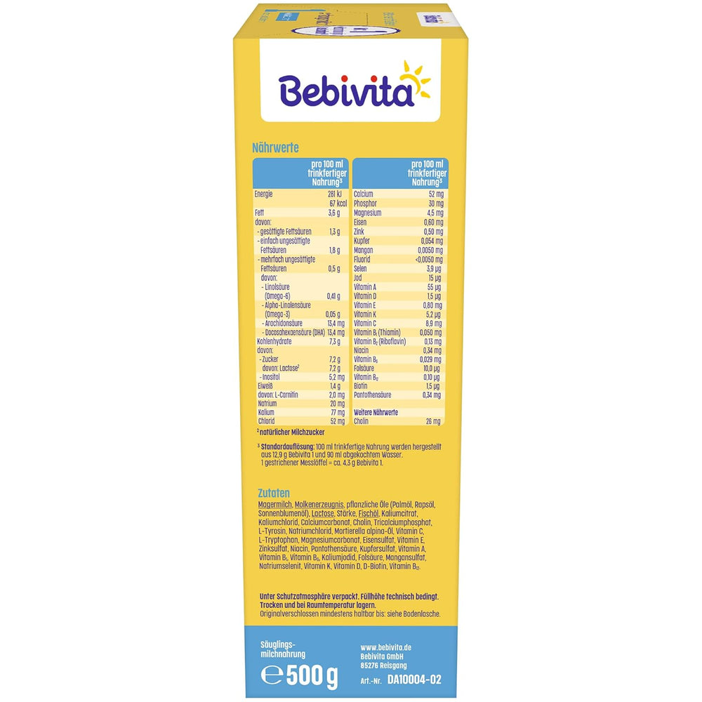 1 mleko modyfikowane w proszku dla niemowląt od urodzenia (5 x 500 g)