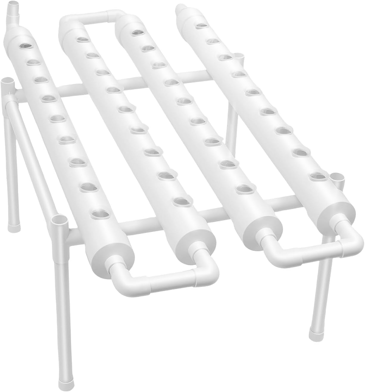 Hydroponika Pionowa 1 warstwa 36 pozycji Wieża hydroponiczna 3,5 x 4,5 cm Kosz hydroponiczny Ogród Pionowe pudełko do uprawy Kompletny zestaw Eksperyment hydroponiczny