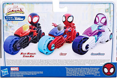 SPIDEY i JEGO NIESAMOWICI PRZYJACIELE Marvel Spidey Figurka motocykla dla chłopców i dziewcząt w wieku od 3 lat Figurki Naty Shop