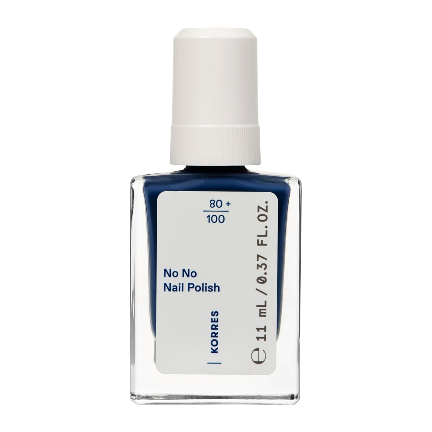 Baza do lakieru KORRES No No - 10% baza wegańska bez uwalniania, dla długotrwałego, odpornego na odpryski koloru, 11 ml - naturalnie wypielęgnowane paznokcie, bez substancji szkodliwych
