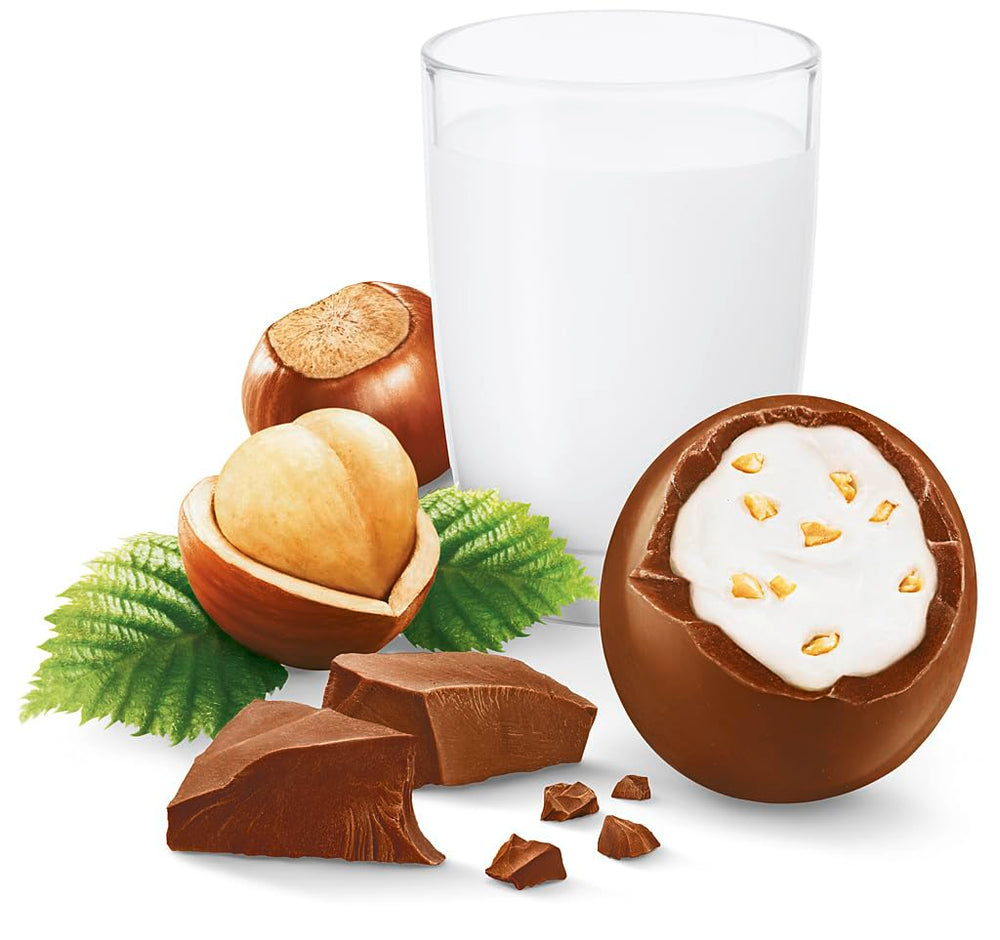 kinder Happy Moments Mini Mix - Prezent na Walentynki dla niego i dla niej - Do spotkań towarzyskich i dzielenia się z przyjaciółmi i rodziną - 161g