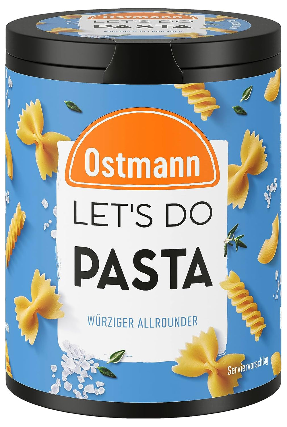 Ostmann Gewürze - Let's Do Fisch Allrounder | Gewürzsalz für Bratfisch, Flammlachs i Meeresfrüchte | Würziger Allrounder z musztardą, cytryną i koperkiem | 85 g w koszu Metalldose