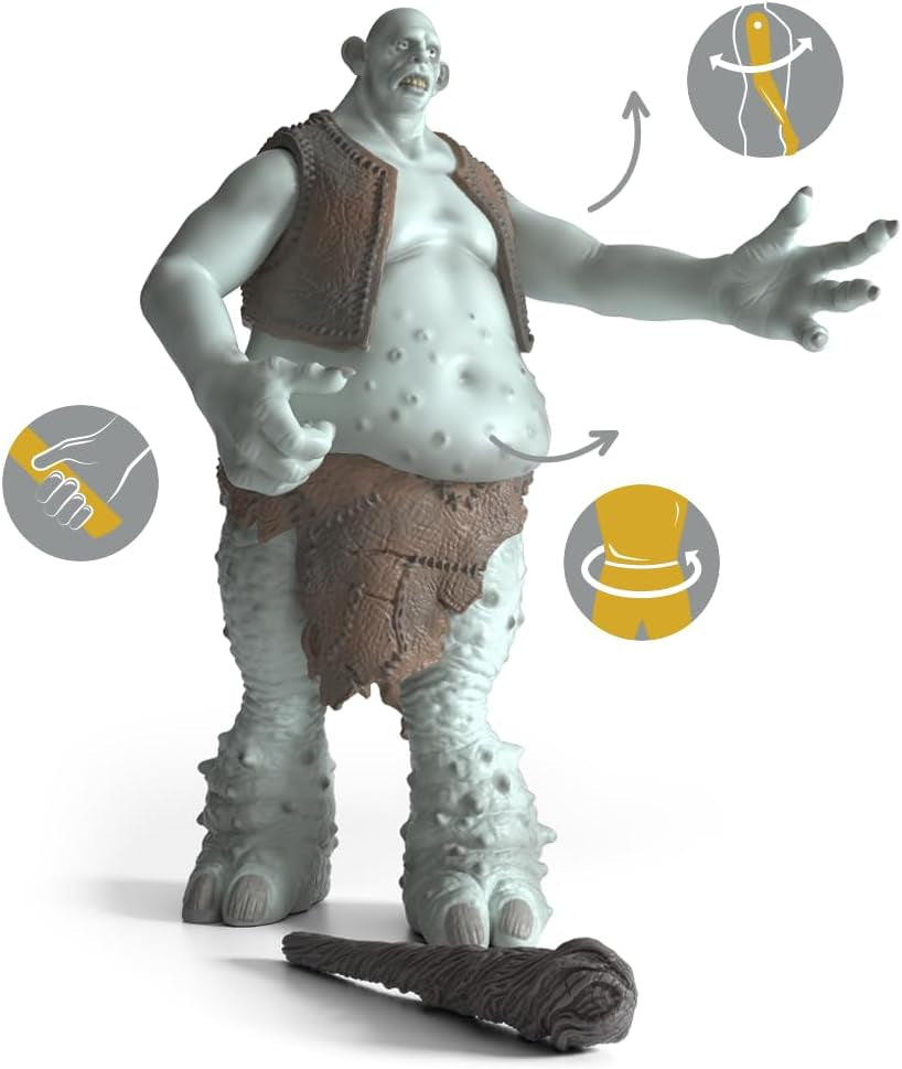 Schleich 13994 Troll, od 6 lat, figurka HARRY POTTER, 16 X 16 X 18 cm Figurki Naty Shop