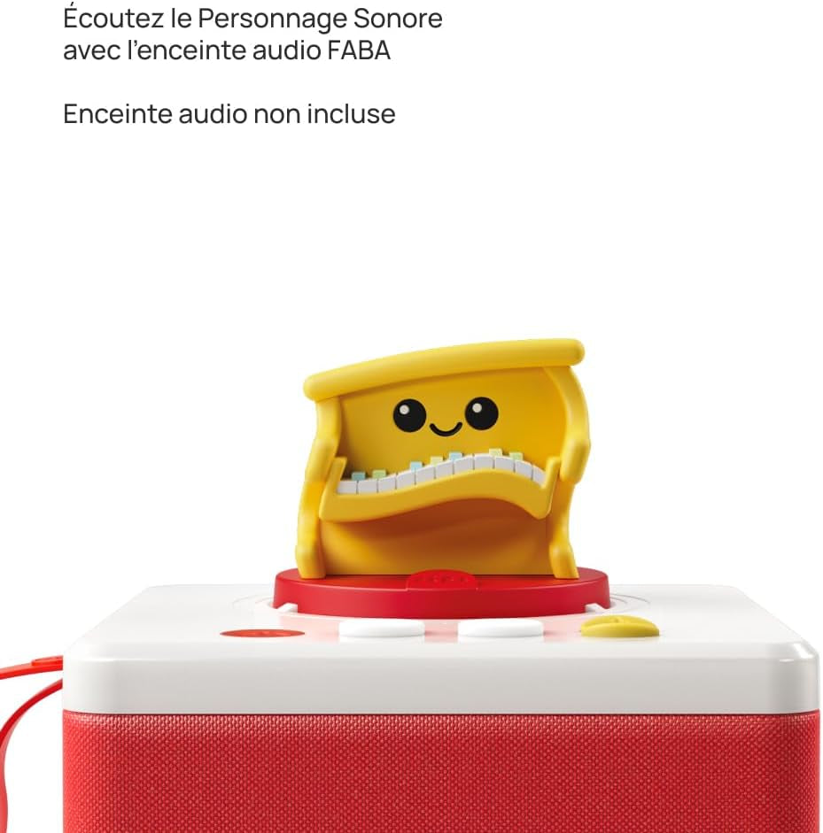 - Personaj sonor, muzică clasică la pian, jucărie, conținut de învățare pentru copii de la 0 ani, versiunea franceză, FFF30013 Jucarii Bebe Naty Shop