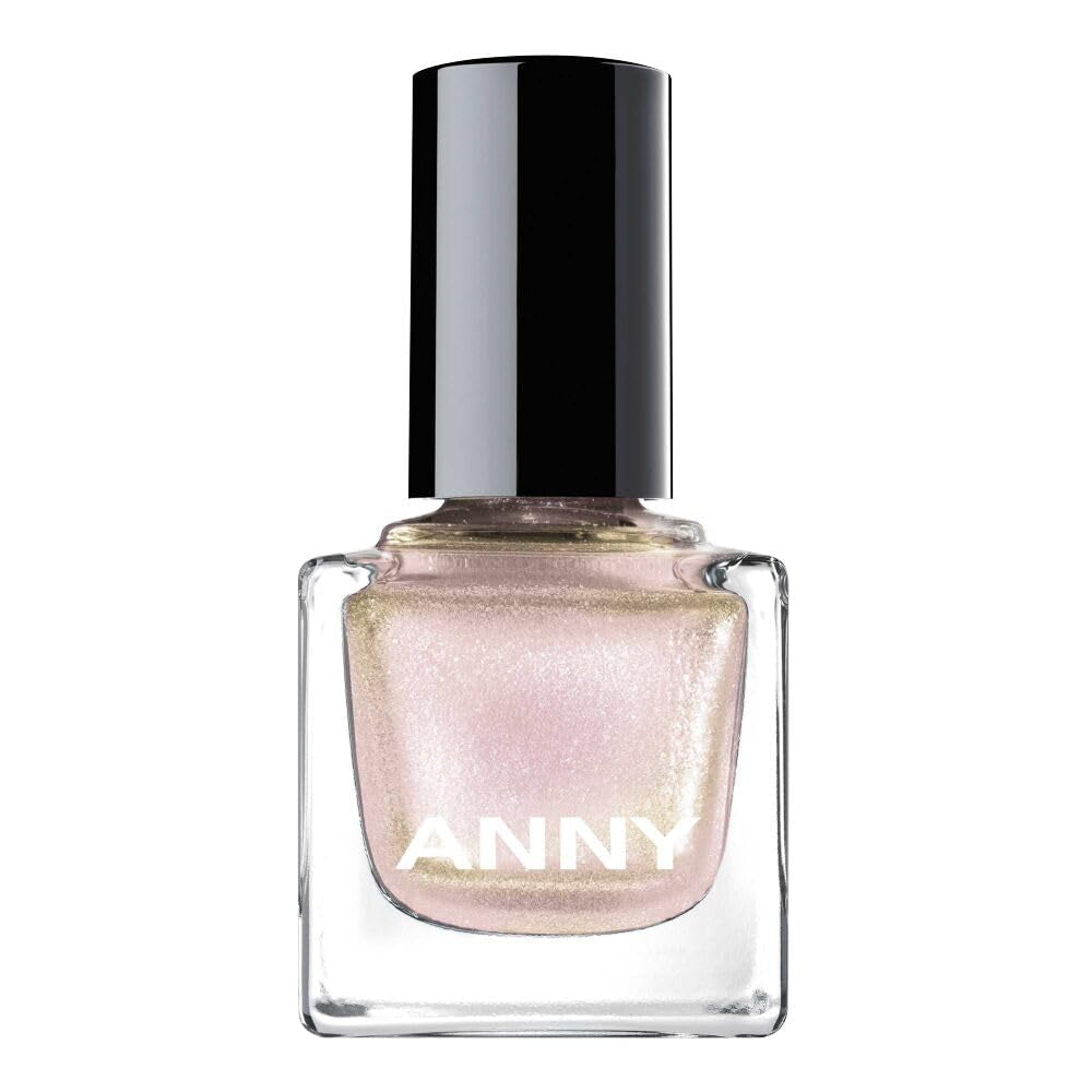 ANNY Nail Polish – Wysokiej jakości kolorowy lakier do paznokci o długotrwałym połysku, odporny na odpryski i szybkoschnący, kolor: Opalizujący - 15 ml