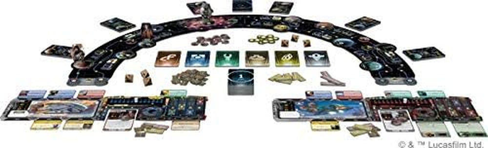 Gry o lotach fantasy, Star Wars: Zewnętrzne Rubieże, Expertenspiel, Brettspiel, 1-4 gry, Ab 14+ Jahren, 120+ Minuten, Deutsch
