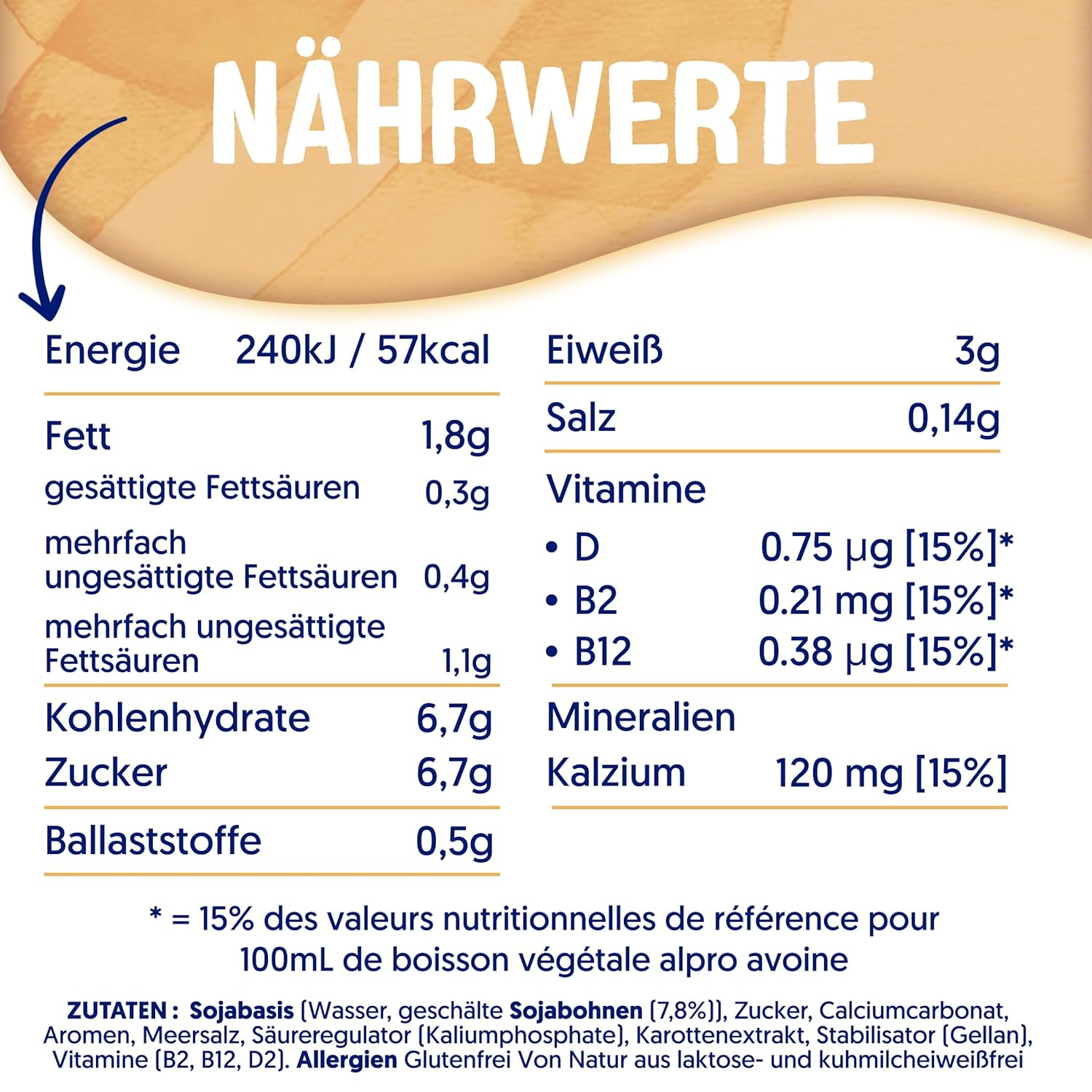 Alpro Waniliowe Mleko Sojowe 8x1L - Wegańskie I Bogate W Wapń