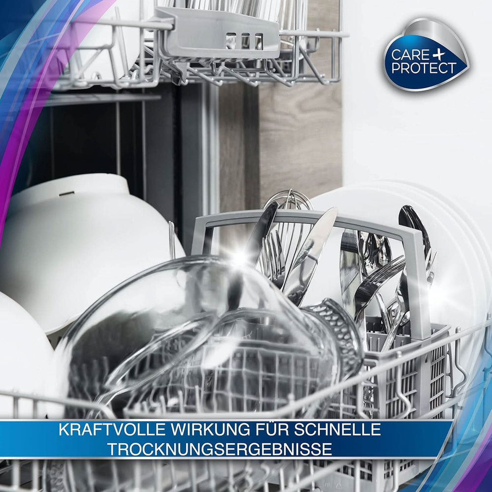 CARE + PROTECT- Extra Shine Universal Rinse Aid pentru mașini de spălat vase / Pentru toate mașinile de spălat vase / Uscare rapidă / 500 ml Detergenti Bucatarie Naty Shop