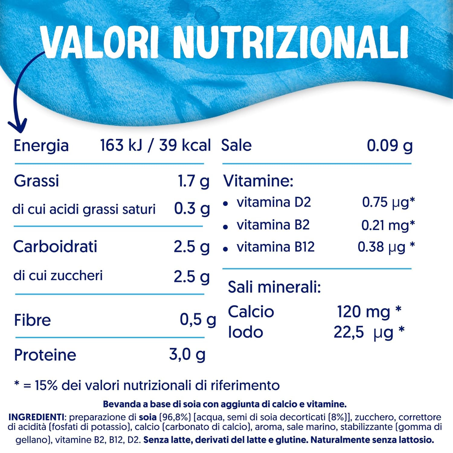 Alpro Napój Sojowy Naturalny 12x1L - Zero Laktozy, Bezglutenowy