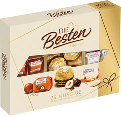 Ferrero The Best Nut Edition – czekoladowy prezent dla niego i dla niej w 3 asortymentach premium