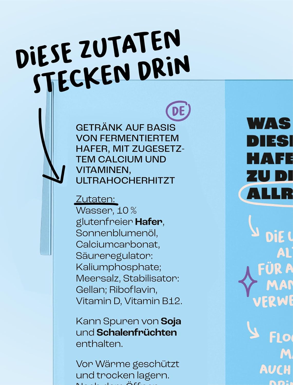 Lazy Heroes Hafer Wegetariański napój owsiany bezglutenowy z witaminą D