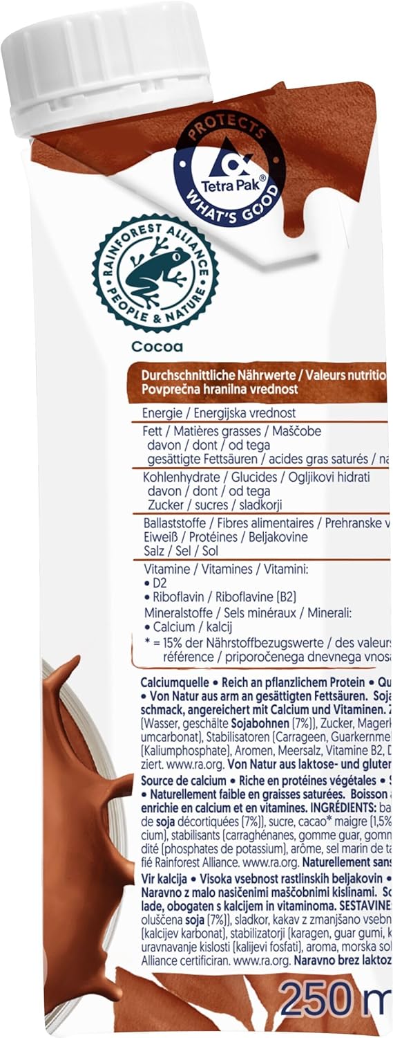 Alpro Czekoladowy Napój Sojowy - Wegański, Bez laktozy, Bezglutenowy