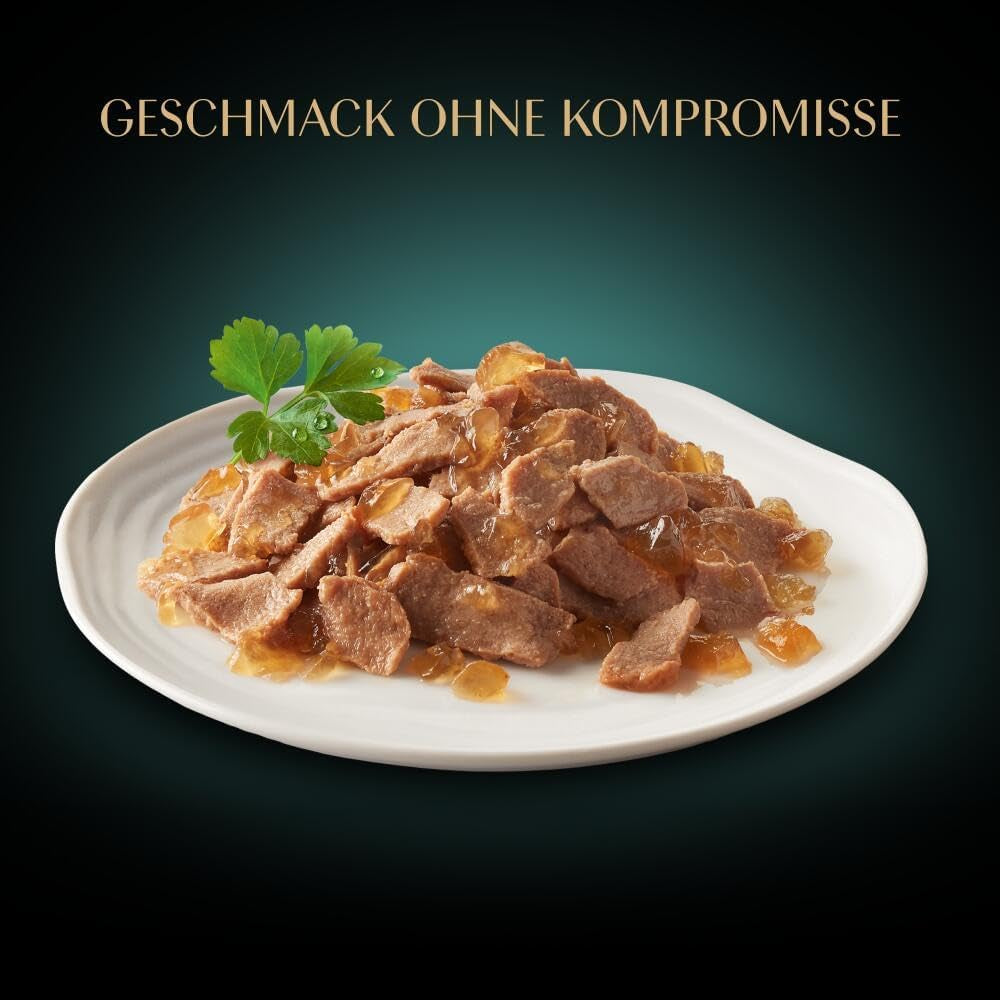 Sheba Portion Pouches Hrană umedă pentru pisici, pachet multiplu Fresh & Fine în jeleu cu curcan și pui, 6x6x50g - Hrană pentru pisici de înaltă calitate în jeleu cu curcan și pui