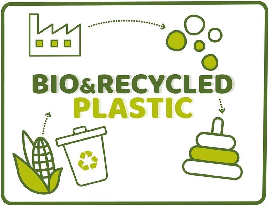 Chicco 2 In 1 Baby's First Creative Ball - Eco+ 12-36 luni Jucarii Bebe Naty Shop