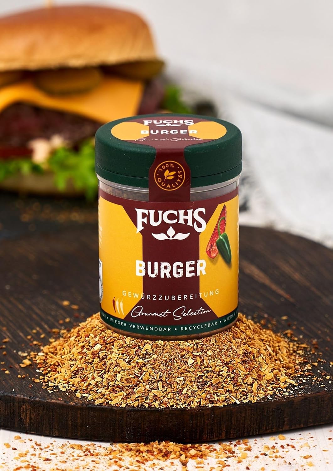 Mieszanka Przyprawowa Fuchs Burger - Intensywny Smak Do Burgerów