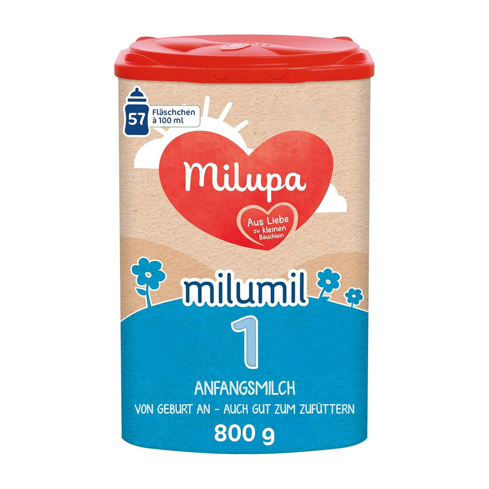 Milupa Milumil Pre, Mleko w proszku dla niemowląt - Z ważnymi składnikami odżywczymi i bez oleju palmowego - 800 g Naty Shop 800 gramów Milumil 1