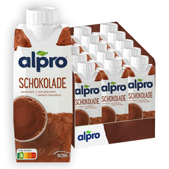 Alpro Czekoladowy Napój Sojowy - Wegański, Bez laktozy, Bezglutenowy