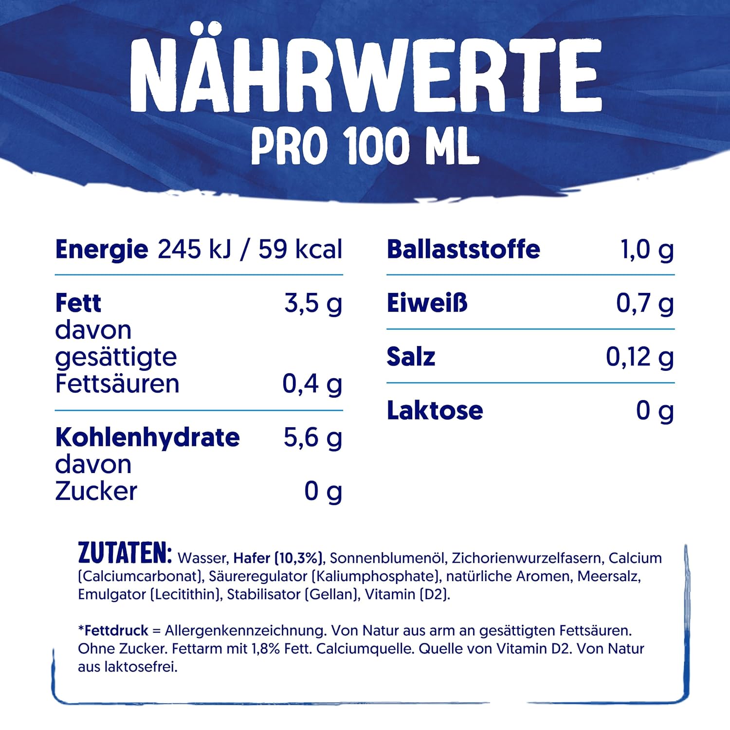 Alpro To nie jest mleko 3,5% – Wegańskie bez mleka – Wysoka zawartość wapnia