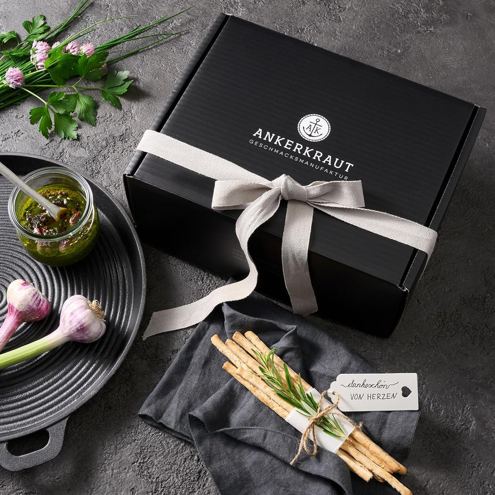 Ankerkraut Grillbuch-Set z 6 Streuern, 1320g Gewürze plus Buch im Bundle