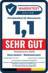 Hesa Nachsaatrasen, 1 Kg Für 35 M², RSM 3.2, Schnellkeimende Premium Rasennachsaat Von Frühling Bis Herbst, Rasenreparatur in Profiqualität