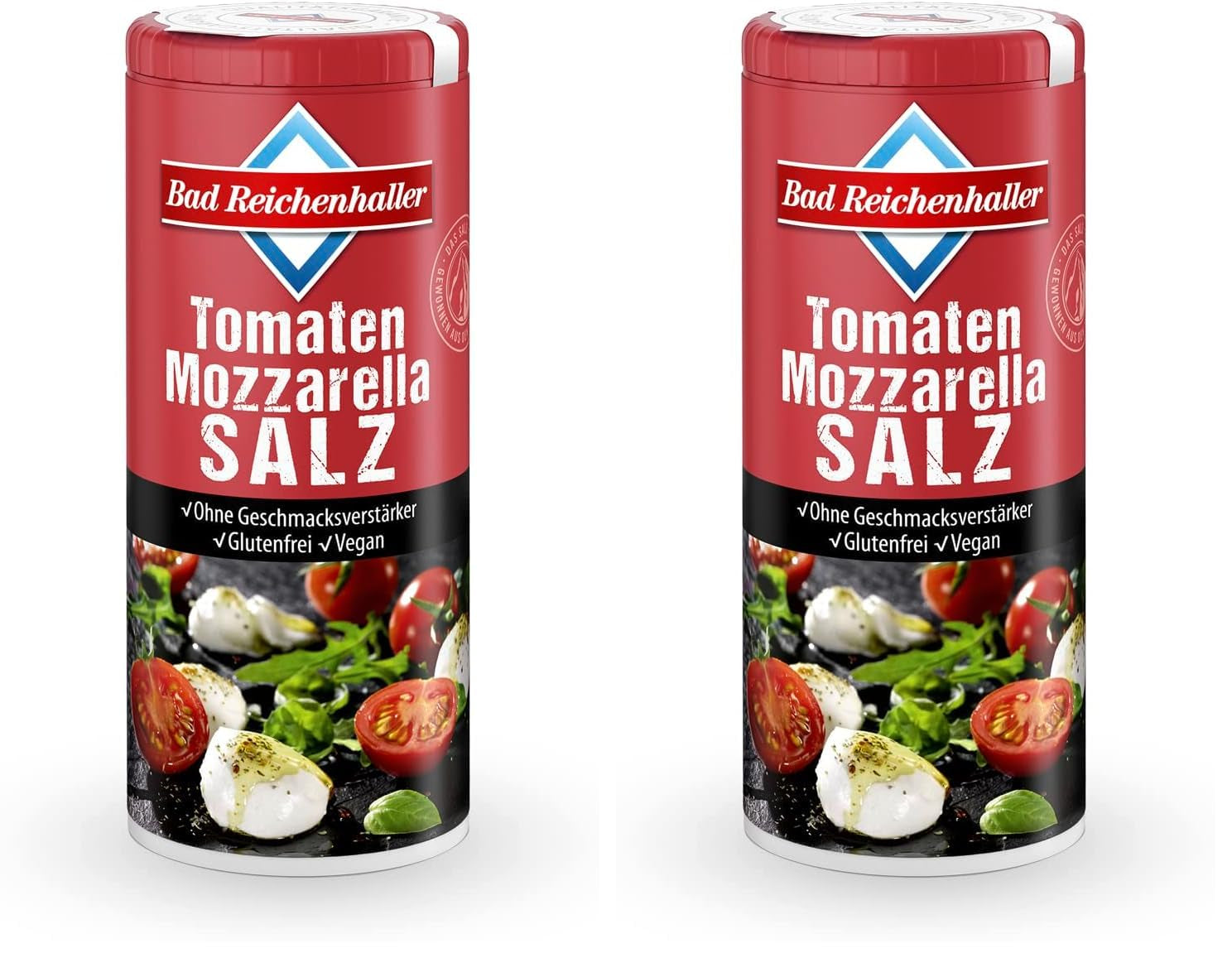Bad Reichenhaller Mozzarella Tomaten Salz, 90 g